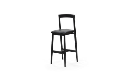 Urbane Black Bar Stool