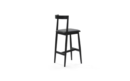 Urbane Black Bar Stool