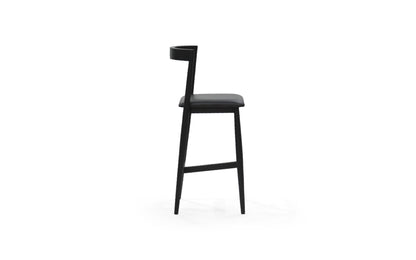 Urbane Black Bar Stool