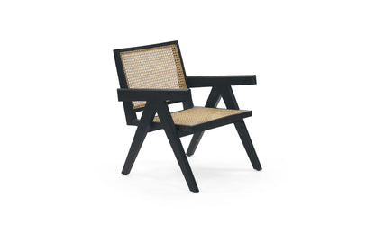 Chandigarh Black Lounge Chair