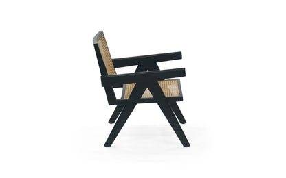 Chandigarh Black Lounge Chair