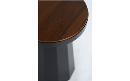 Matte Black Slip Side Table