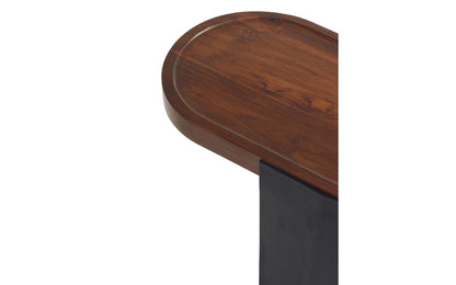 Forte Black Side Table