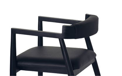 Urbane Black Dining Chair