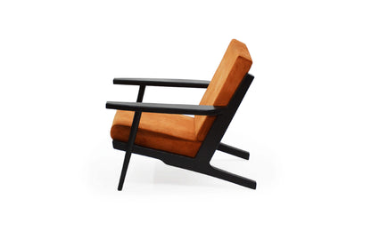 Wegner Black Lounge Chair