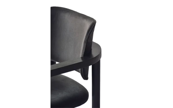 Levitate Black Dining Chair - Image 4