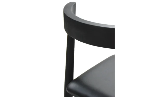 Urbane Black Bar Stool - Image 5