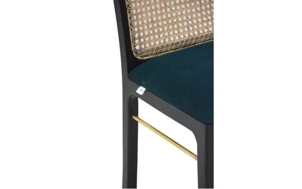 Aura Black Dining Chair - Image 4