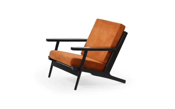 Wegner Black Lounge Chair - Image 9