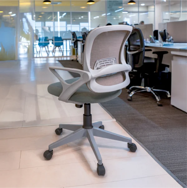 Cherry Comfort M.B Office Mesh Chair - Image 9